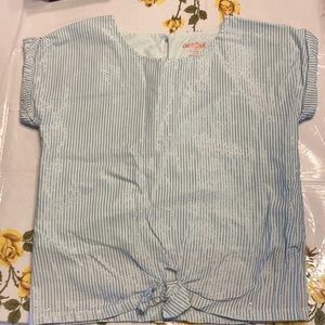 Cotton blouse girls 7/8 with lining